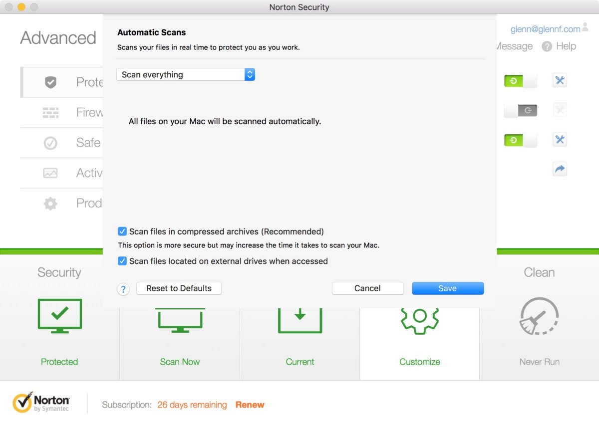 norton antivirus for mac review